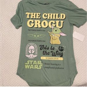 Star wars baby grogu tshirt‎